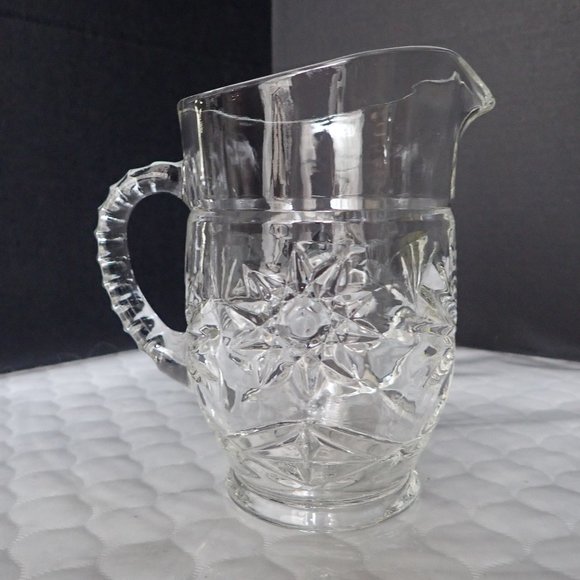 Anchor Hocking 5 1/4" Crystal Prescut Clear Pint P - Picture 1 of 5